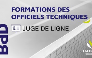 Formation Juge de ligne accrédité 11/12 nov 21 Mulhouse