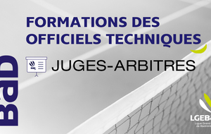 Formation Juge Arbitre Ligue Accrédité Tomblaine 25/26 juin22